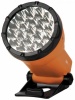 Фонарь JAZZWAY аккум. Accu6 L19 оранжевый 220В.19LED (85592)
