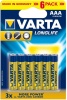 Батарейка Varta Longlife LR03 BL4 (4/40/200) 04103113414