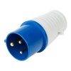 Разъем-вилка 32А/220 (3 контакта) 2Р+РЕ (023) Smartbuy
