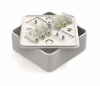 Коробка распред.к/к 75х75х20 белая с клемн.колод. IP40 (41212-01) (100)