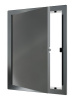 1520 LN Gray Люк нажимной фланец пластик серый EVECS