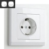 Рамка на 2 поста Werkel WL04-Frame-02 Stark Белый