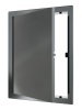1520 LN Gray Люк нажимной фланец пластик серый EVECS