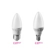 Лампа светод. C37 8w ОLL-С37-8w/230/4000/Е14 свеча мат. ОНЛАЙТ (71633)(10)