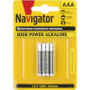 Батарейка Navigator LR03 (повышенной мощности) (20/100) (94750)