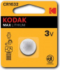 Батарейка CR 1632 Kodak MAX Lithium BL1