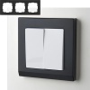 Рамка на 3 поста Werkel WL04-Frame-03 Stark Чёрный