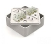 Коробка распред.к/к 75х75х20 белая с клемн.колод. IP40 (41212-01) (100)