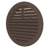12 РКН Решетка вентиляционая (коричневая наружная d125)