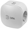 Тройник электрич. ЭРА 3гн Евро 220В+2USB 2000mA (Б0015243 /501742)