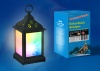 Фонарь с LED гирляндой внутри 10LED разноцветн. ULD-L1122-010/DTB/RGB/3D BLACK черный