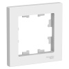 Рамка 1-ая горизонт. AtlasDesign белый ATN000101 