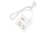 Удлинитель настольный 2 гнезда+3USB+выкл. 1,9 м.белый 16А/3,5кВт (ПВС 3х1) Power Cube