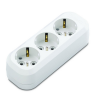 Колодка 3-местная Евро белая Smartbuy SBE-16-3-00-Z (34600)