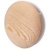 12,5 DW Pine Анемостат мет.фланцем и дер.обтекателем для бань и саун,сосна D125