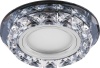 Светильник MR16 FERON CD878 с LED подсветкой 15LED*2835 SMD 4000K, прозрач/прозрач