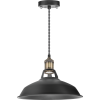 Светильник подвесной винтажный Navigator NIL-WF01-008-E27 60Вт 1,5м черный/бронза (61535)