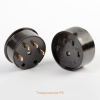 Комплект (вилка + розетка) ЧЕРНЫЙ 32А\380 В (РШ-ВШ) Smartbuy (03772)(6)