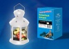 Фонарь с LED гирляндой внутри 12LED тепл.бел..Режим мерцания ULD-L1220-012/TTB/WW/WHITE 12х20см.