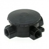 Коробка 3-х рожковая КОР У-409-3 (кэм2-660-3) карболит IP65