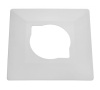Рамка декор. защитная под выкл./роз.прозрачная (1-местная накладка d140мм) Bylectrica
