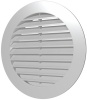 Решетка вентиляционая  10 РКН (светл. серая наружная d100)
