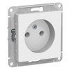 Механизм розетка 1гн. с/п AtlasDesign белый ATN000141