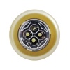 Ночник СТАРТ PL- 4LED-Gold (3*R03 не в комплекте)пластик, пушлайт,золотой d-70 цена за 1шт, (1)