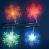 Гирлянда с контр. "Снежинки-3" ULD-S0700-050/DTA 50LED IP20 7м. 50диодов Разноцветная