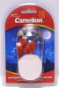 Ночник Camelion NL-108-красный (с фотосенсором,220V,1W)(10)