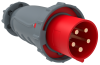 Разъем-вилка переносная ССИ-045 125А-6ч/200/346-240/415В 3Р+РЕ+N IP67 MAGNUM IEK
