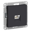 Механизм розетка комп. 1-гнездо RJ45 с/п AtlasDesign Мокко ATN000683
