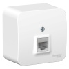Розетка компьютерная RJ45 Blanca Белый с изол. пл. BLNIA045001