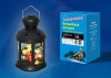 Фонарь с LED гирляндой внутри10LED разноцветн.режим миганияULD-L1220-010/DTB/RGB/BLACK12х20см.093961