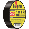 Изолента ПХВ Navigator черная 20м.(71103)