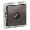 Механизм розетка TV (коннектор) с/п AtlasDesign Мокко ATN000693