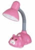 Светильник Camelion KD-385 C14 розовый "Кот" 40W Е27