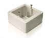 Коробка устан.к/к (88х88х44) белая RUVINIL IP44 (65021)(36)
