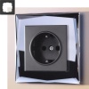 Рамка на 1 пост Werkel WL08-Frame-01 Diamant Черный