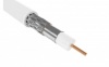 Кабель антенный RG-6U 75 Ом белый CCS PVC (100)
